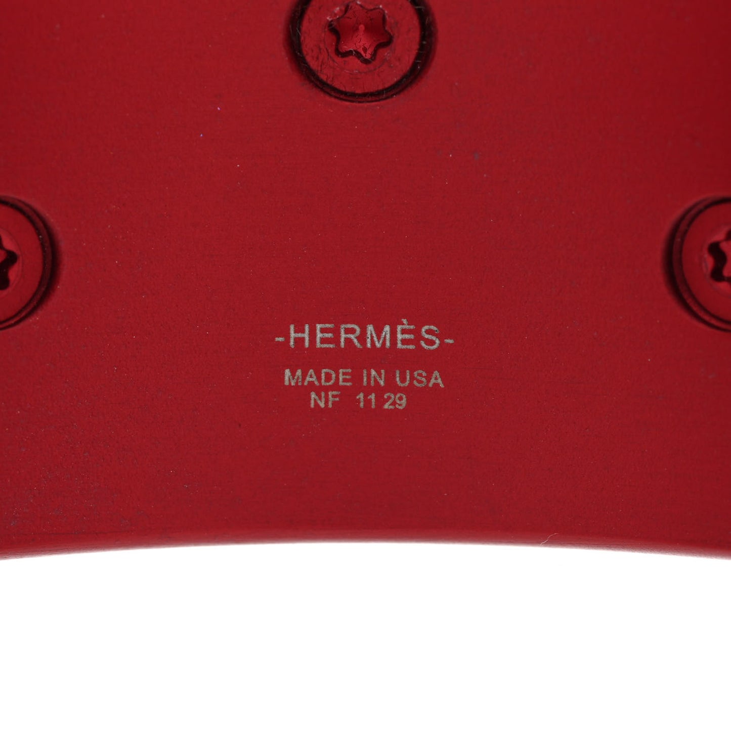 Aluminium Sunset Collier De Chien CDC Bracelet Rouge H