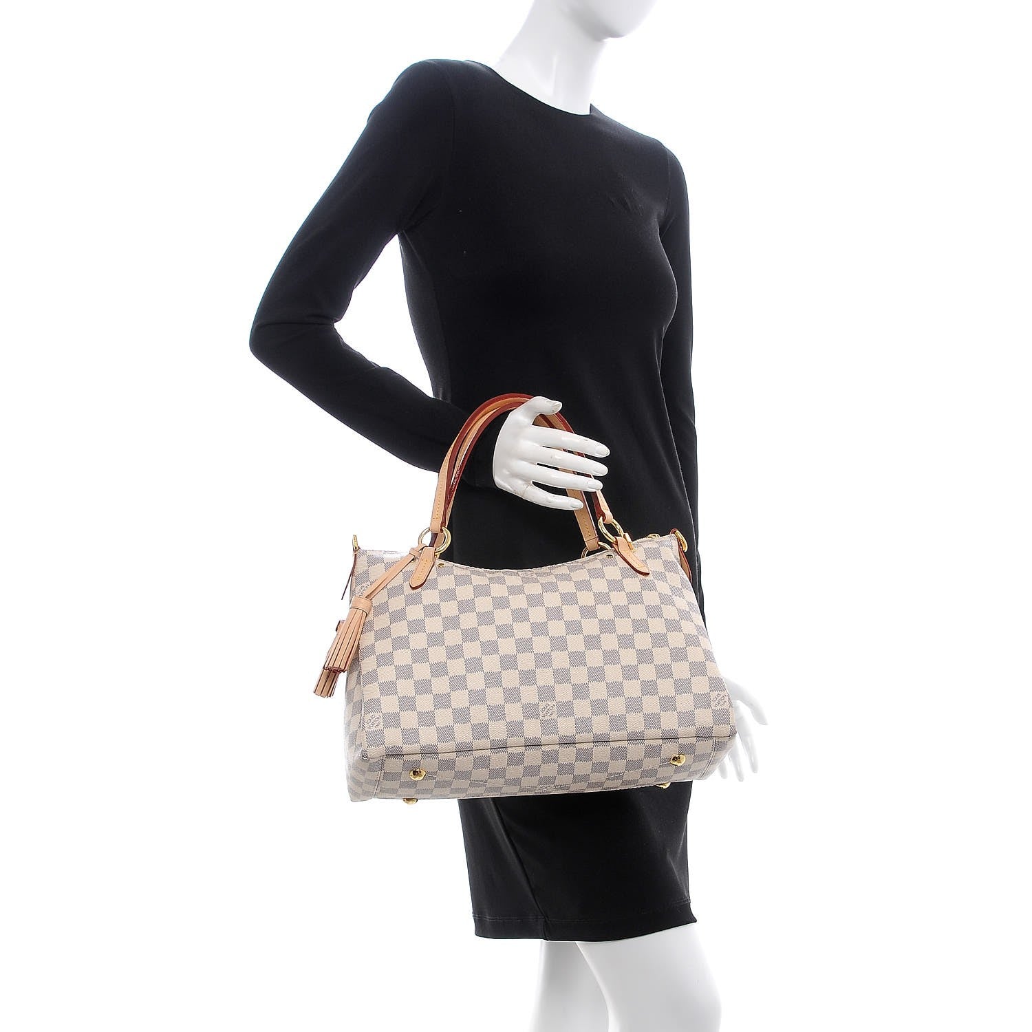 Louis Vuitton Damier Azur Lymington 3 of 10