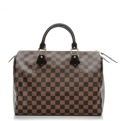 Louis Vuitton Damier Ebene Speedy 30 1 of 7