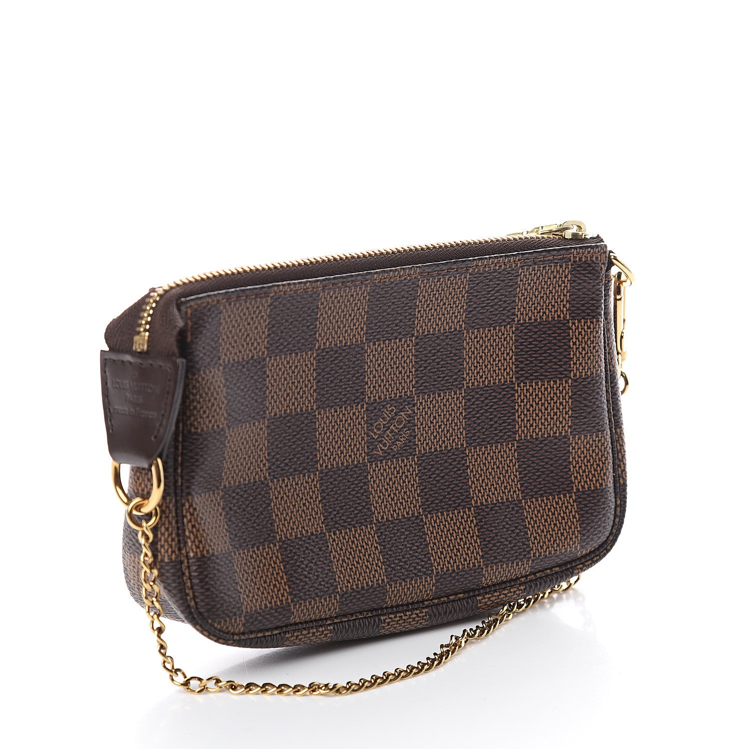 Louis Vuitton Damier Ebene Mini Pochette Accessories 2 of 5