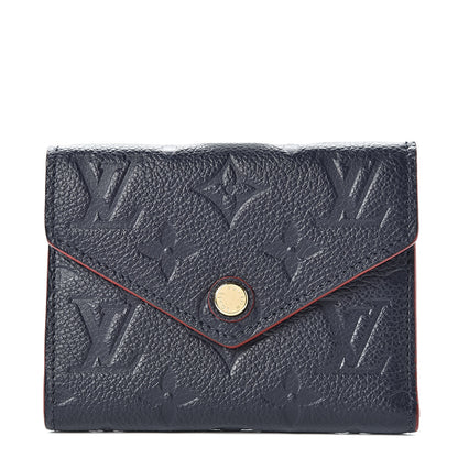 Louis Vuitton Empreinte Victorine Wallet Marine Rouge 1 of 6