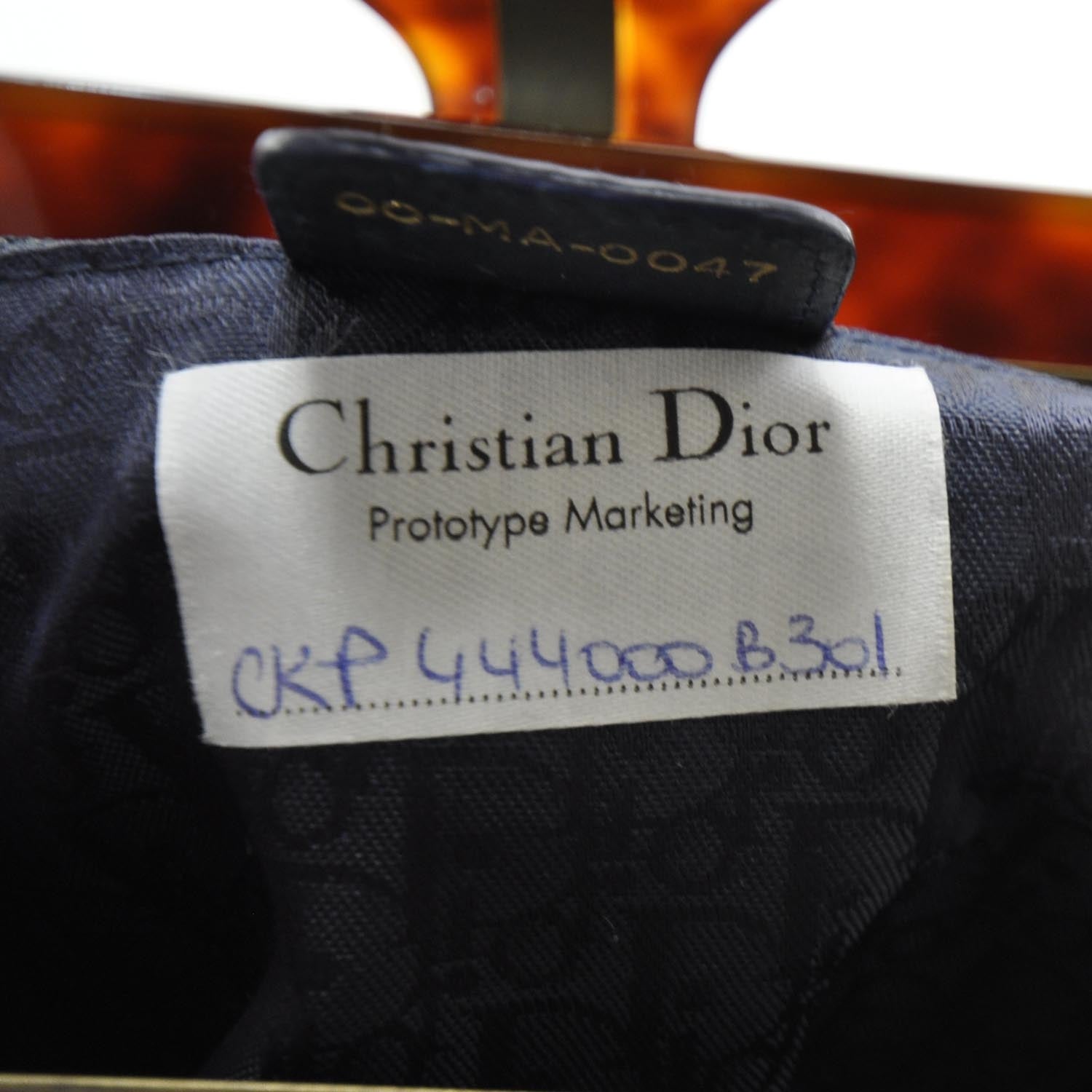 Christian Dior Leather Samourai 1947 Armour Frame Bag 11 of 11