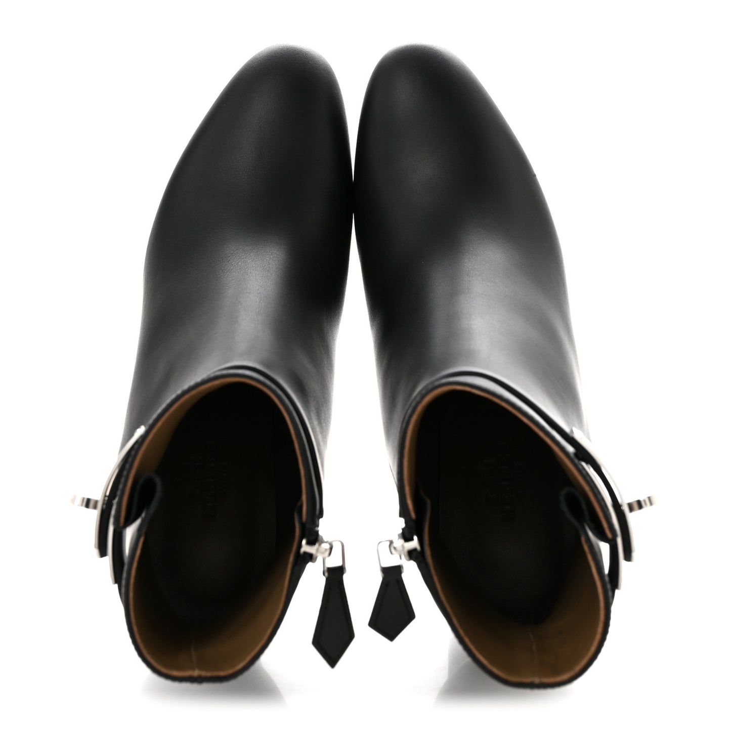 Calfskin Saint Germain Ankle Boots 36.5 Black