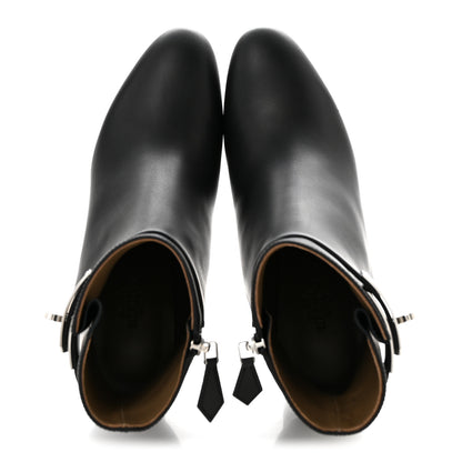 Hermes Calfskin Saint Germain Ankle Boots 36.5 Black 2 of 10