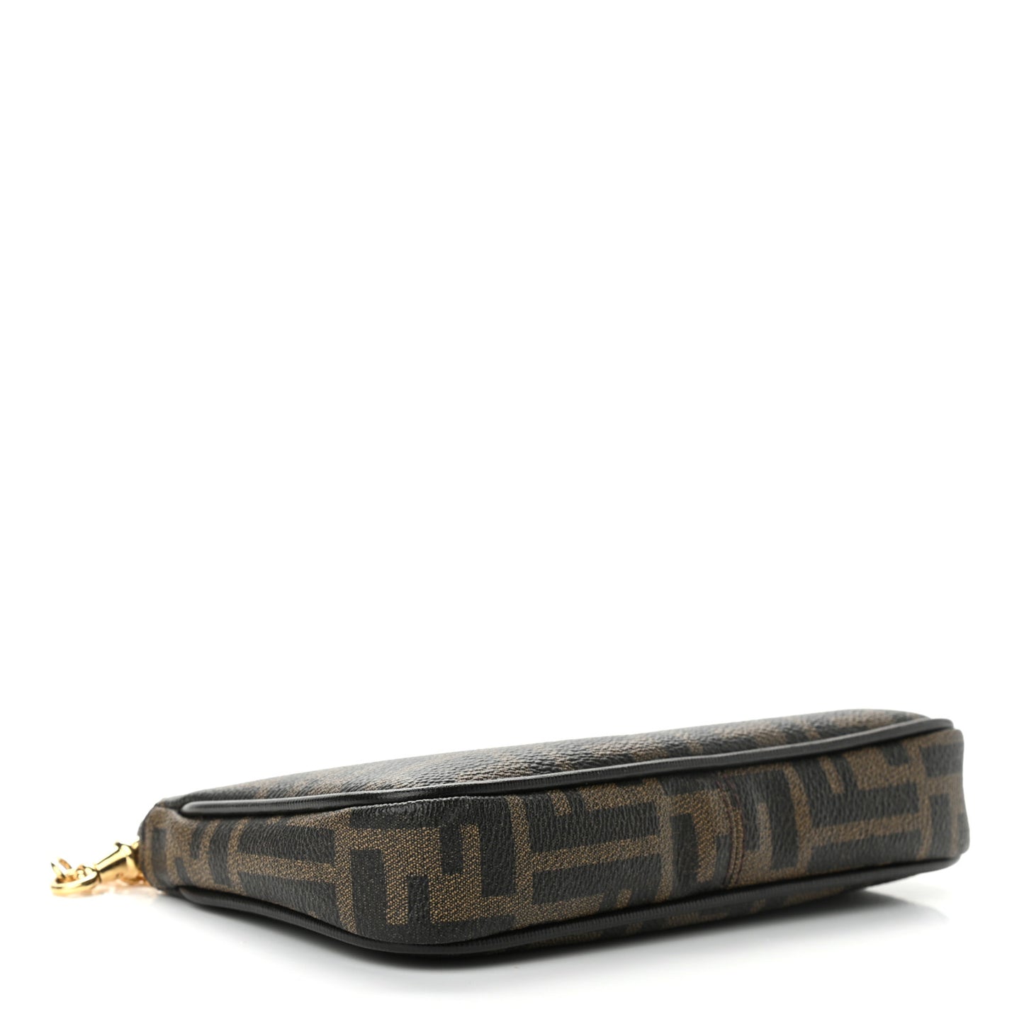 Zucca Spalmati Vitello Elite Pochette Tobacco Ebano