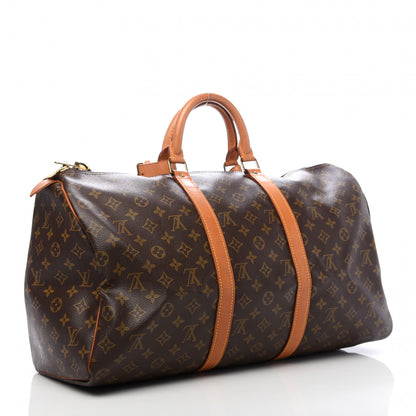 Louis Vuitton Monogram Keepall 50 2 of 10