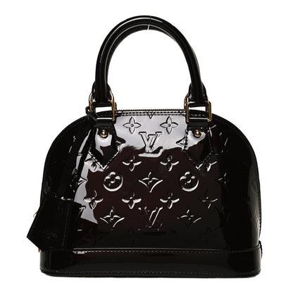 Louis Vuitton Vernis Alma BB Amarante 1 of 10
