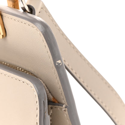 Balenciaga Smooth Calfskin Le Dix S Cartable Shoulder Bag Pearl Grey 13 of 14