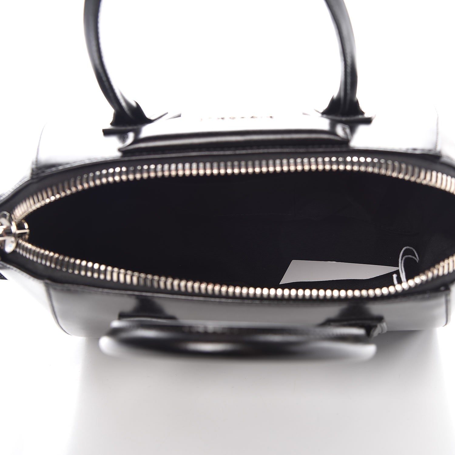 Givenchy Shiny Lord Calfskin Small Antigona Black 6 of 8