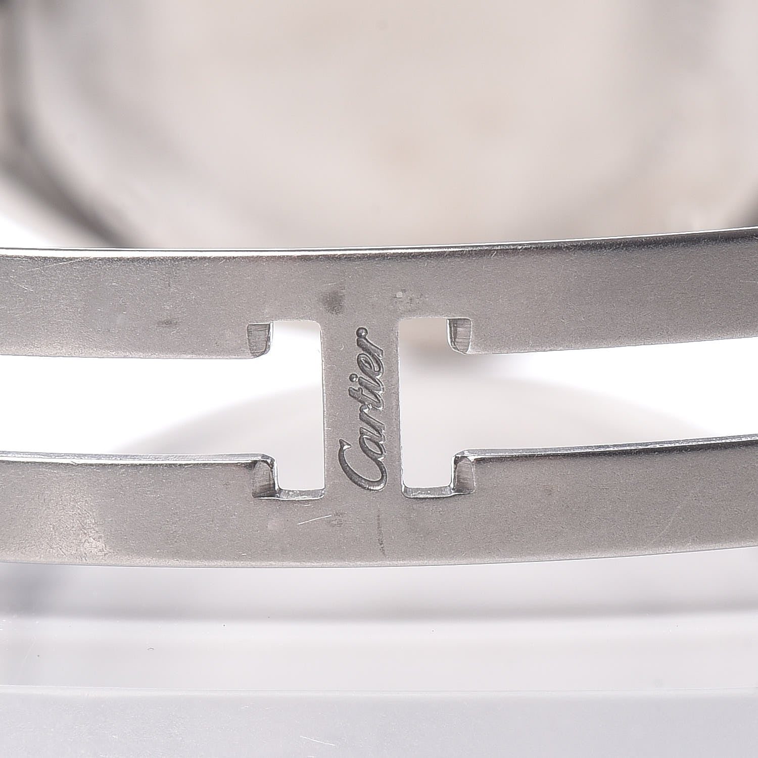 Cartier Stainless Steel 31mm Cle De Automatic Watch 7 of 9