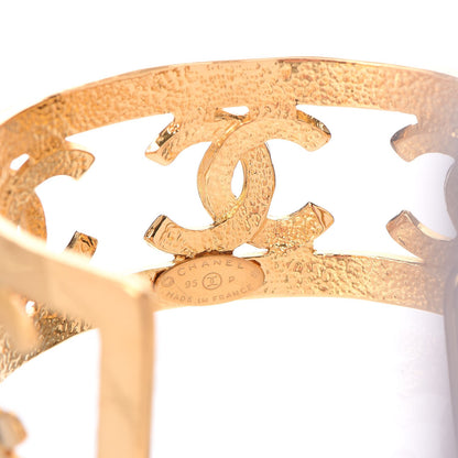 Chanel CC Cuff Gold 4 of 5