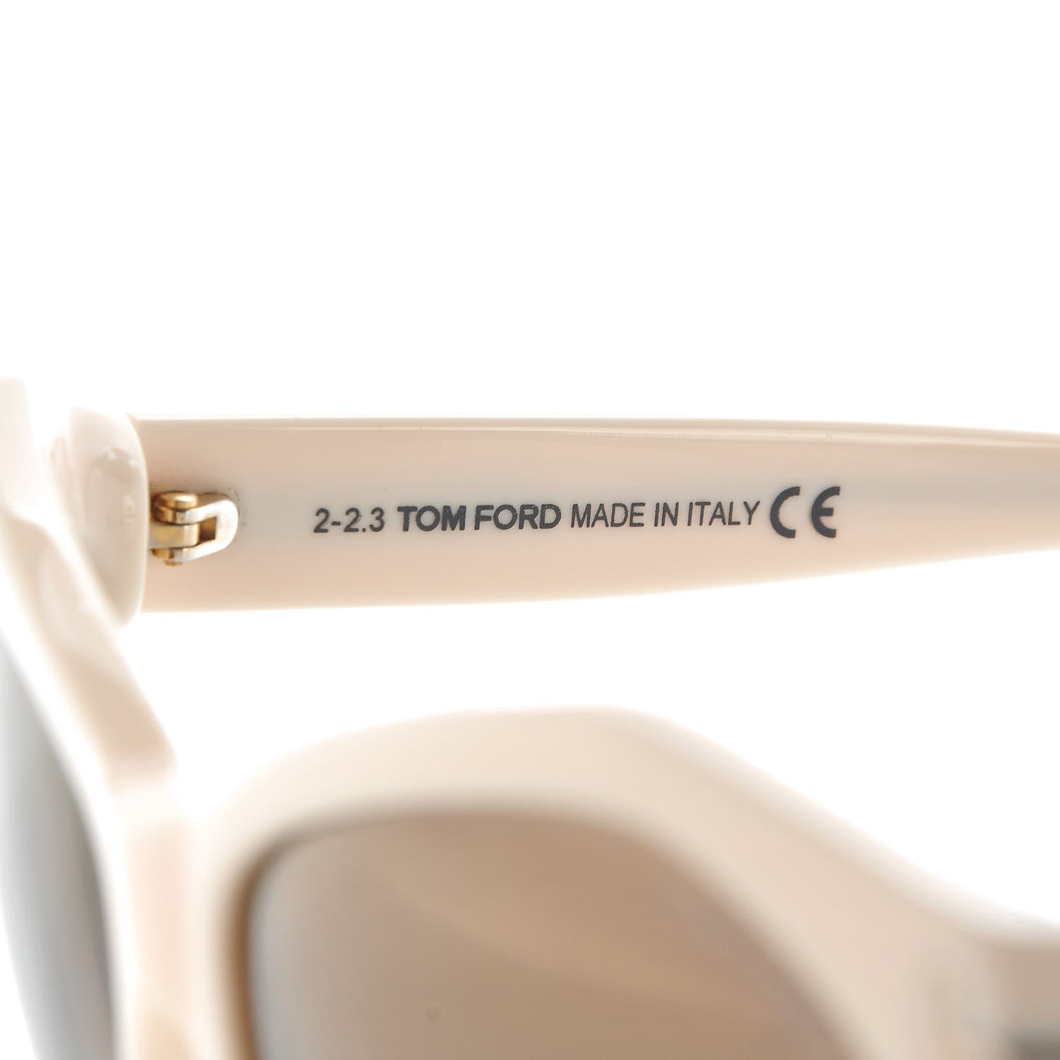 Tom Ford Angelina Sunglasses TF317 Off White 5 of 7