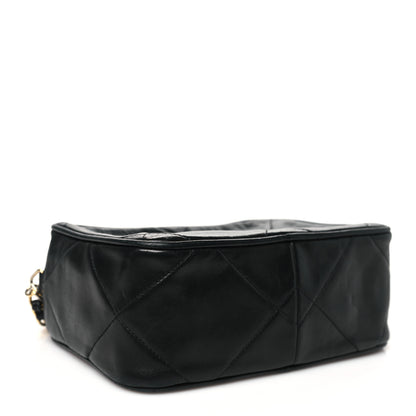 Chanel Lambskin Quilted CC Tassel Camera Case Black 4 of 11