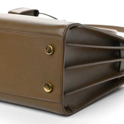 Saint Laurent Calfskin Baby Sac De Jour Taupe 9 of 13