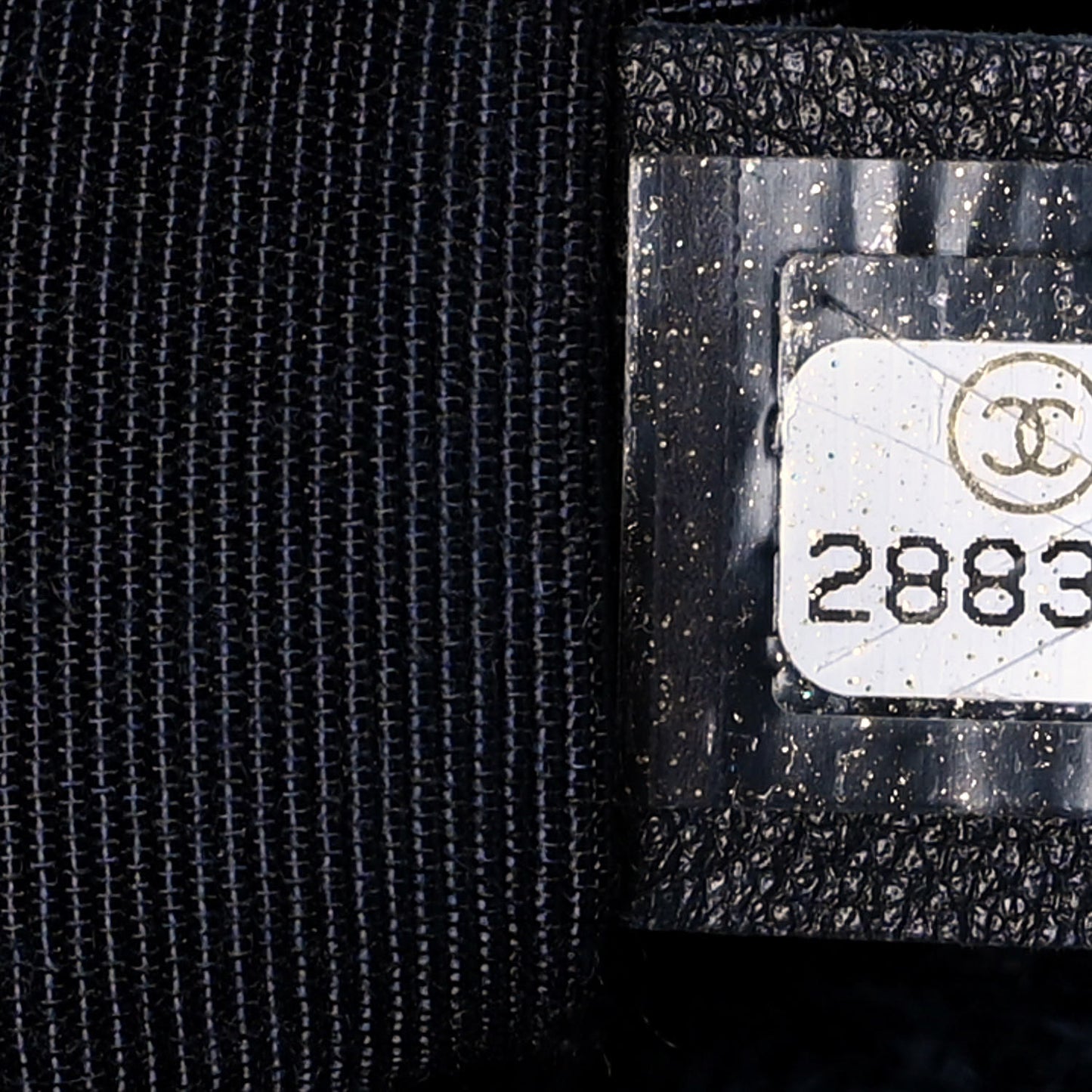 Tweed Quilted Large Chanel 19 Flap Navy Blue
