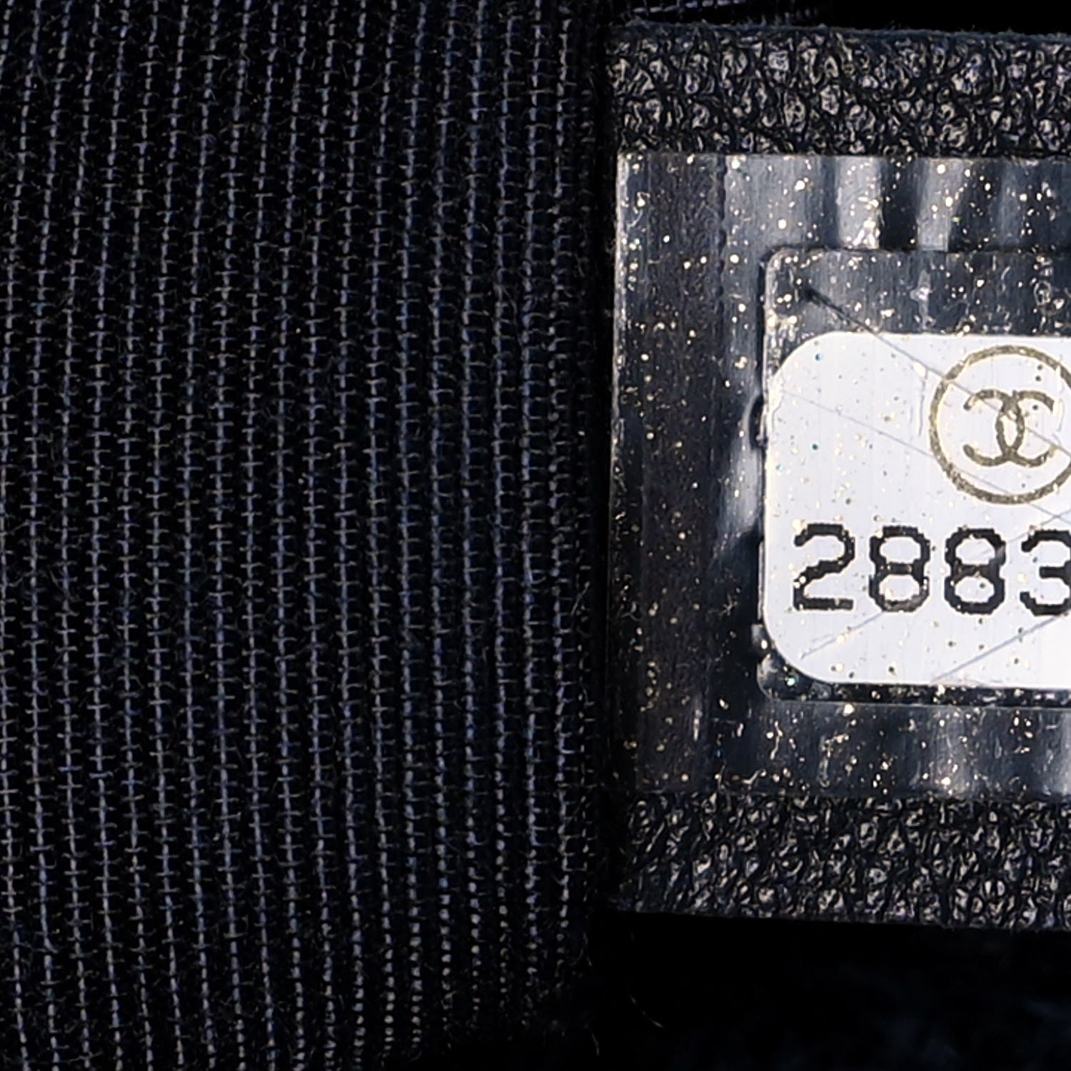 Chanel Tweed Quilted Large Chanel 19 Flap Navy Blue 6 of 12