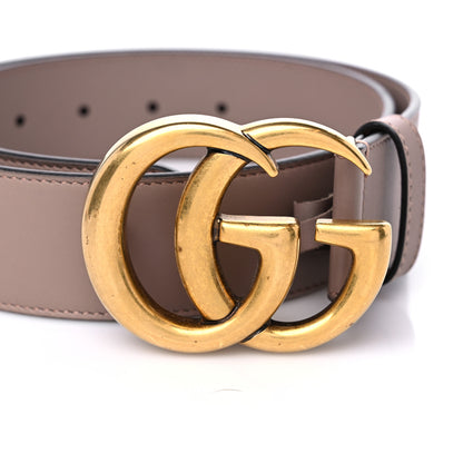 Gucci Calfskin Double G 40mm Belt 75 30 Porcelain Rose 6 of 7