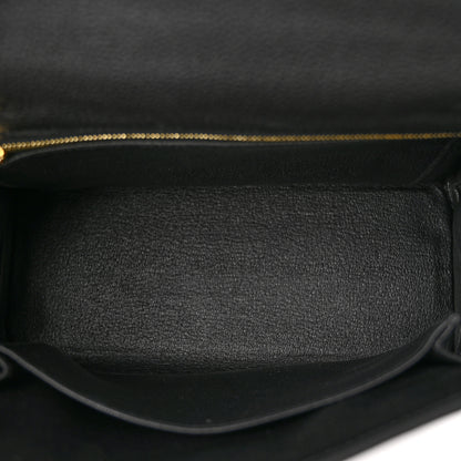 Hermes Togo Kelly Retourne 25 Black 5 of 11
