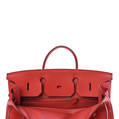 Hermes Togo Birkin 40 Geranium 7 of 38
