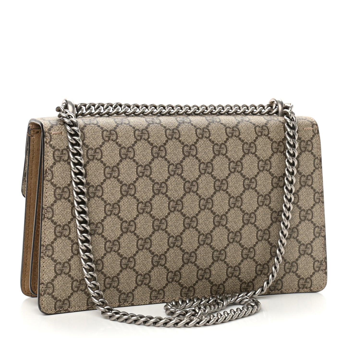GG Supreme Monogram Small Dionysus Shoulder Bag Taupe