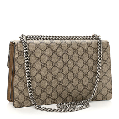 Gucci GG Supreme Monogram Small Dionysus Shoulder Bag Taupe 3 of 10
