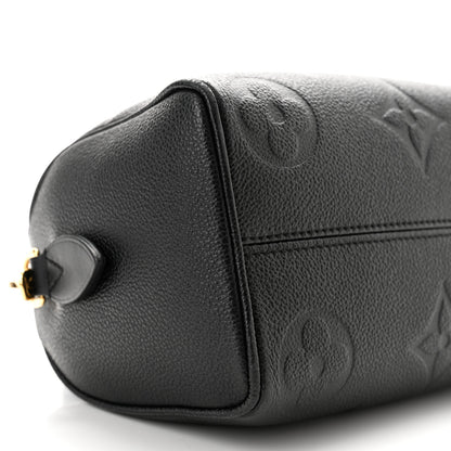 Louis Vuitton Empreinte Monogram Giant Speedy Bandouliere 20 Black 8 of 9