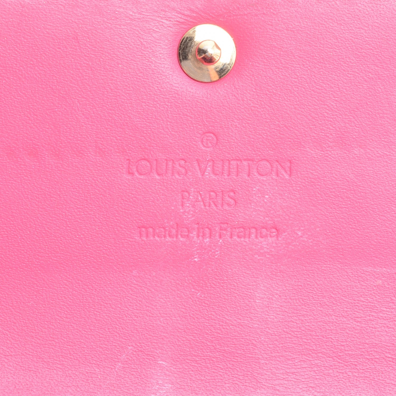 Louis Vuitton Vernis Sarah Wallet Rose Pop 6 of 8