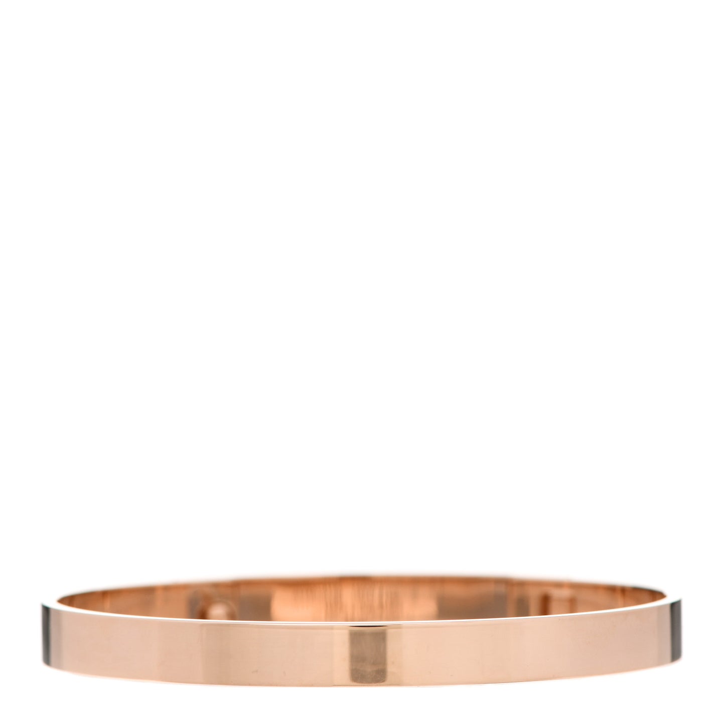 18K Rose Gold Diamond PM Collier De Chien Pave Bracelet ST