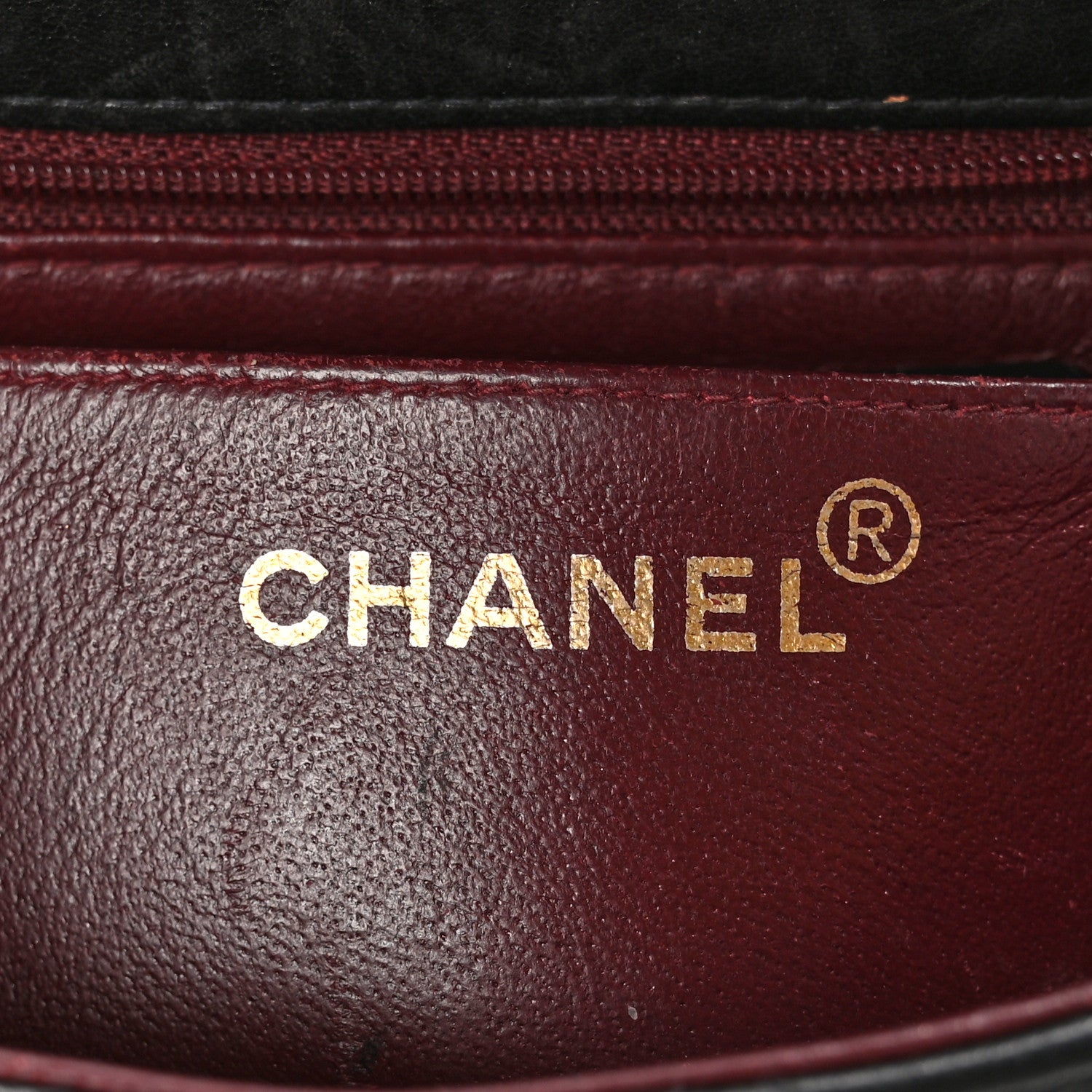 Chanel Lambskin Quilted Mini Square Flap Bag Black 6 of 11