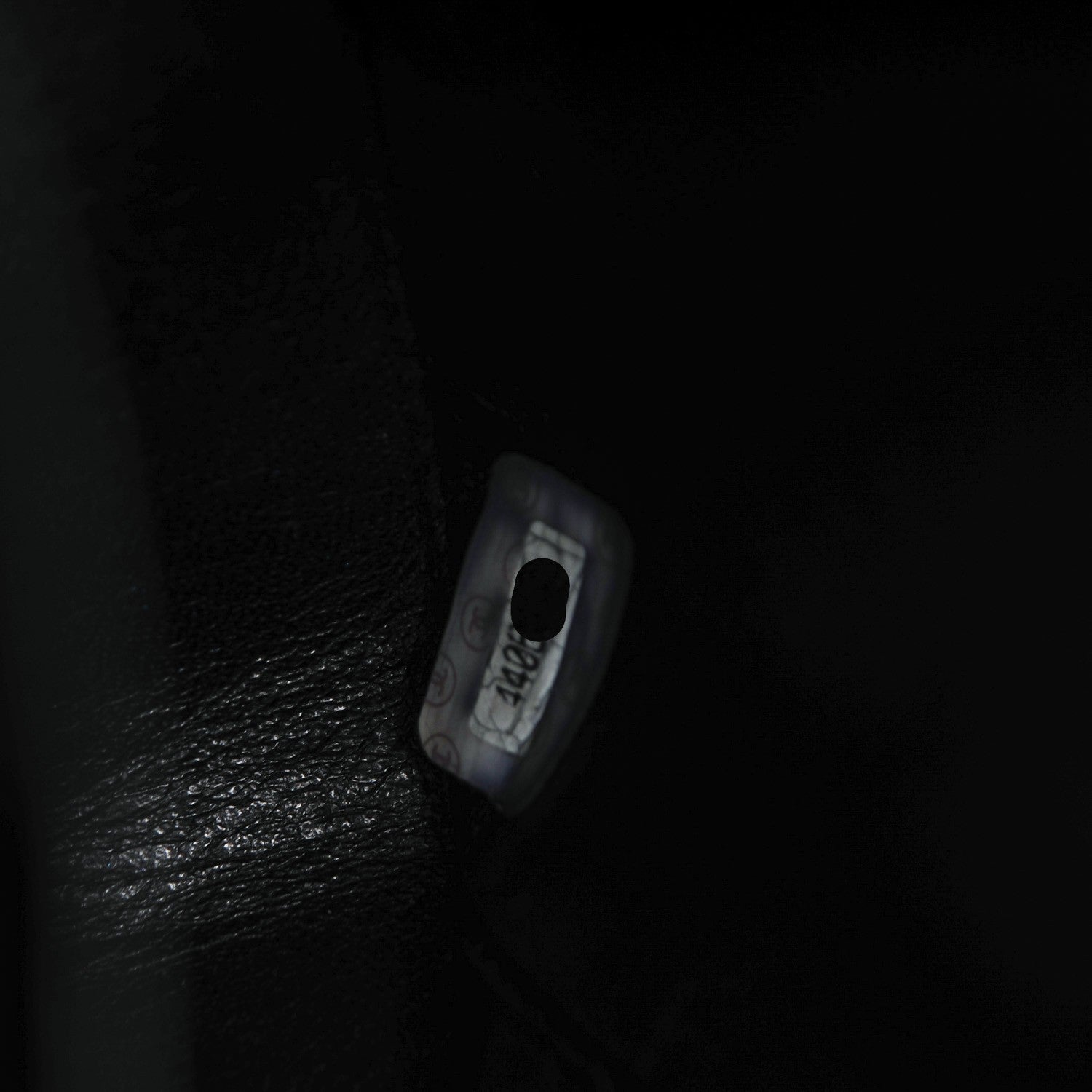 Chanel Lambskin Quilted Jumbo Single Flap Black 9 of 9