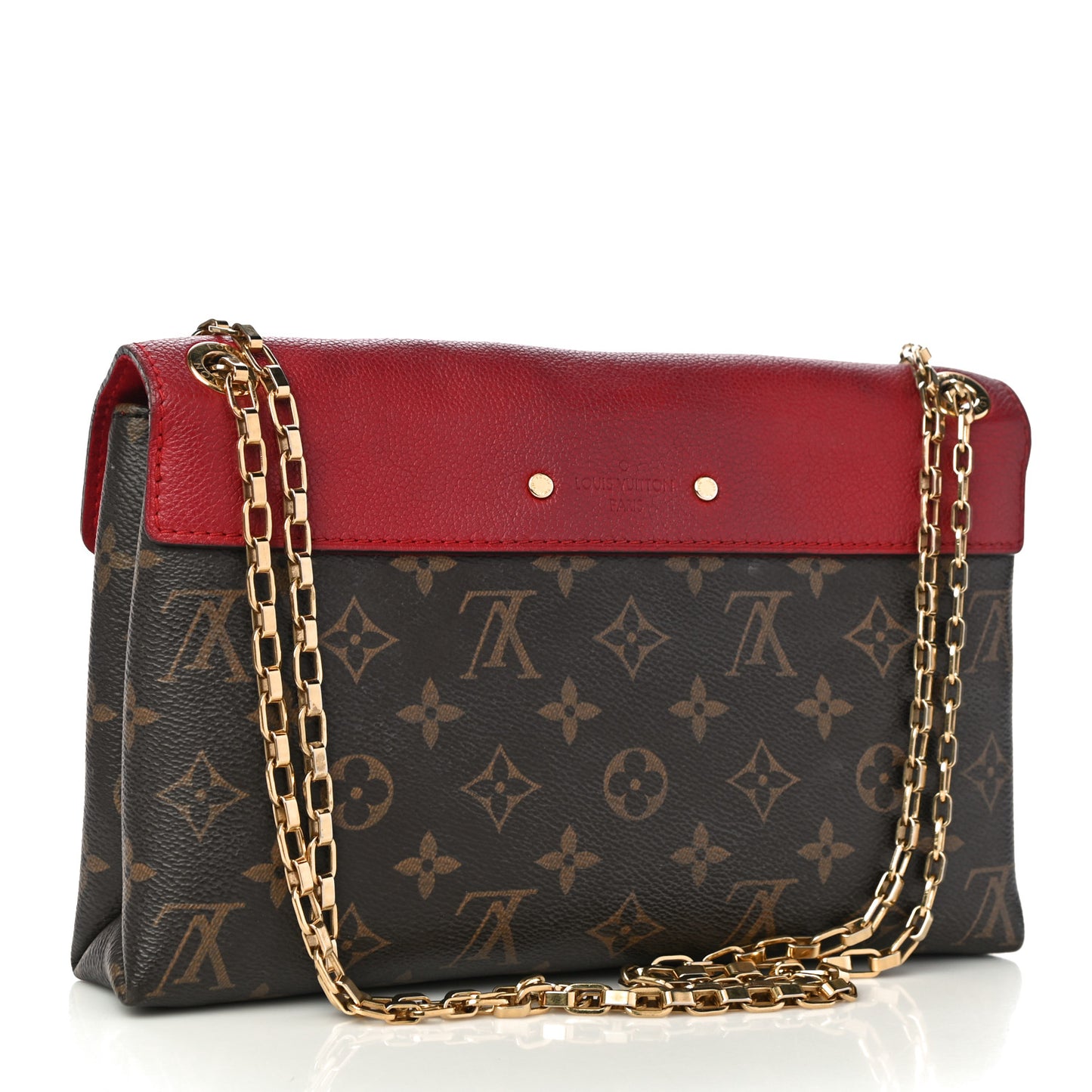Monogram Pallas Chain Cherry