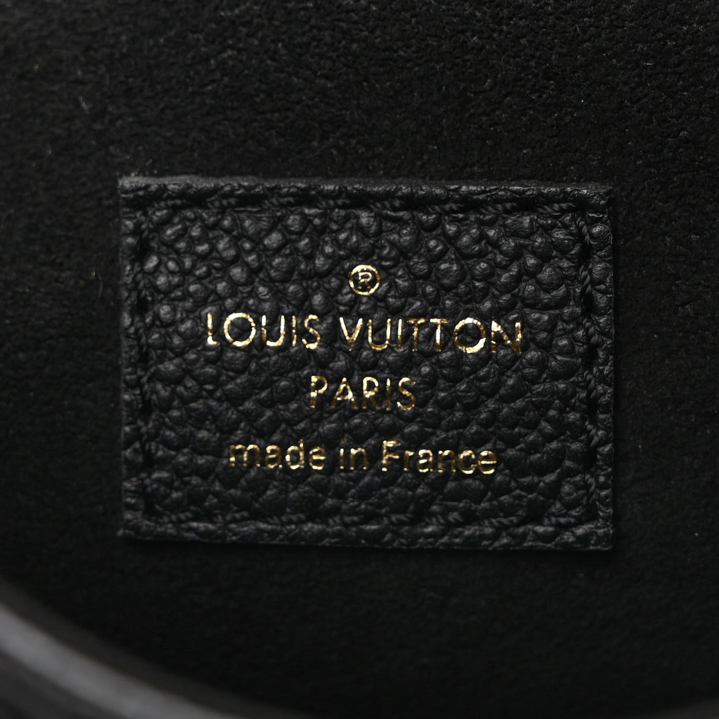 Empreinte Monogram Giant Tiny Backpack Black