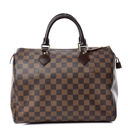 Louis Vuitton Damier Ebene Speedy 30 1 of 13