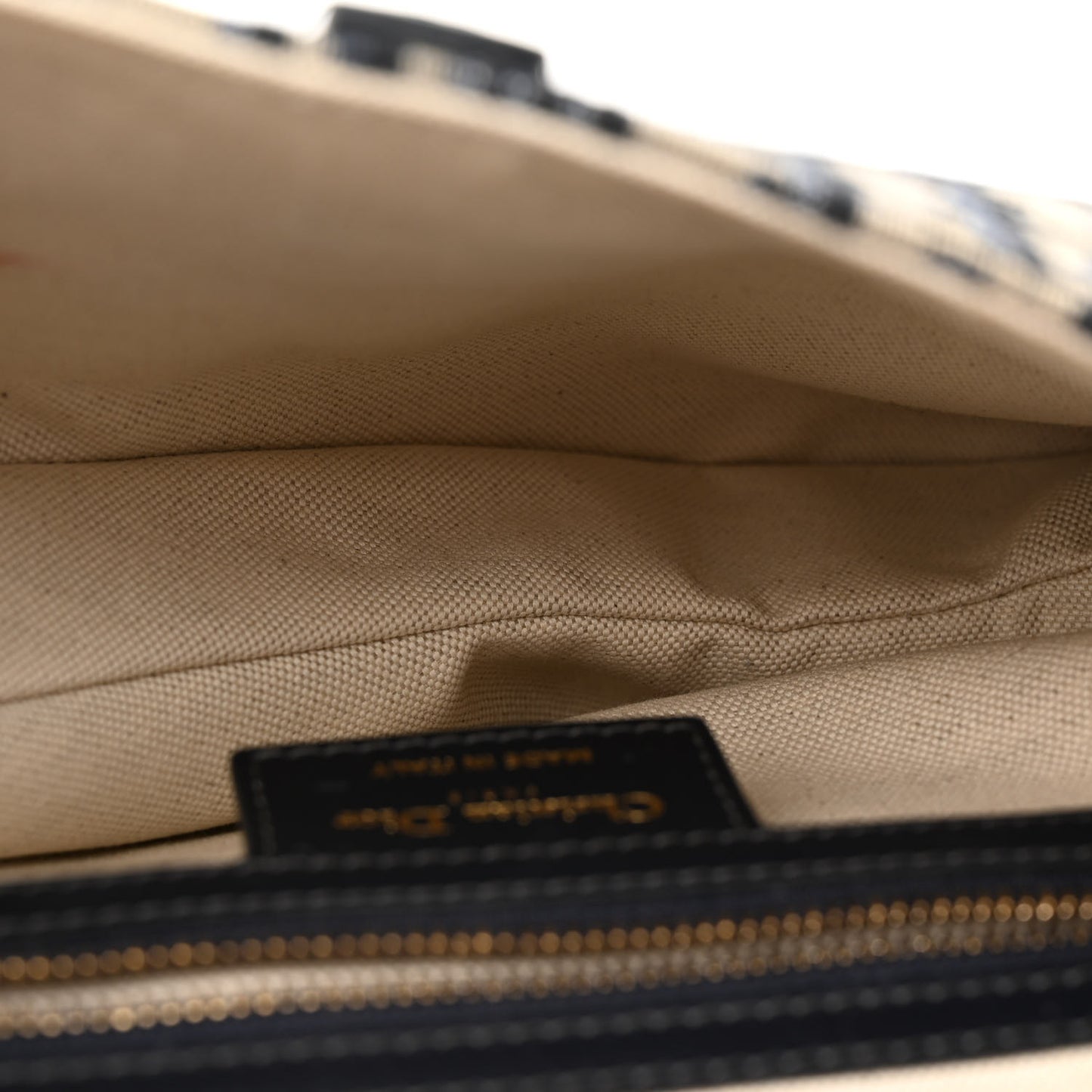 Oblique Saddle Bag Blue