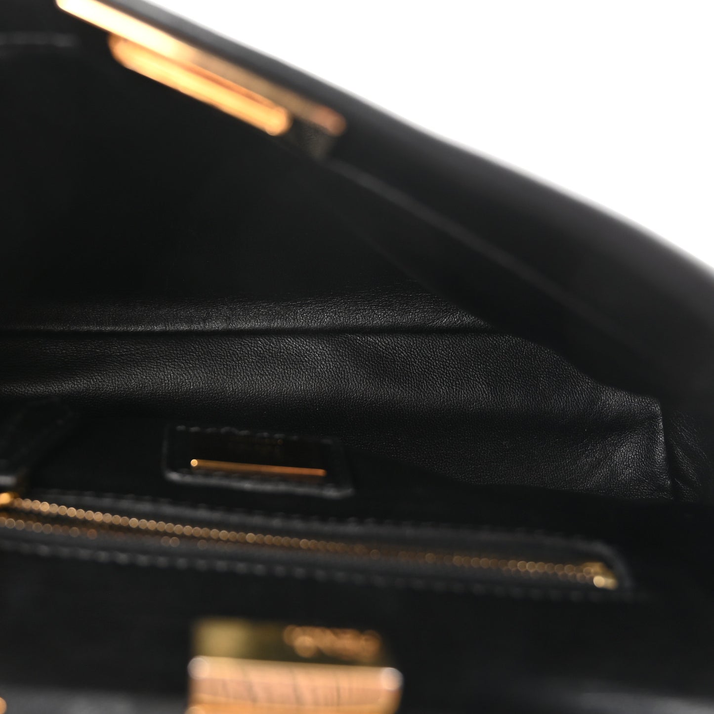 Nappa Mini Peekaboo Iconic Satchel Black