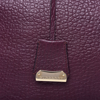 Burberry Heritage Grain Medium Orchard Bowling Bag Damson Magenta 12 of 13