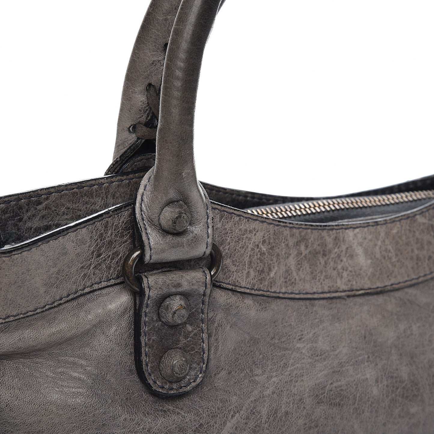 Agneau Rubber Covered Classic Hardware First Anthracite