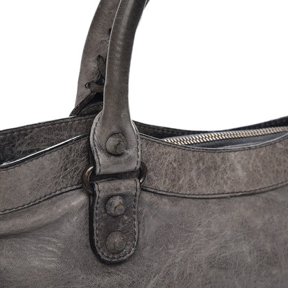 Balenciaga Agneau Rubber Covered Classic Hardware First Anthracite 8 of 14