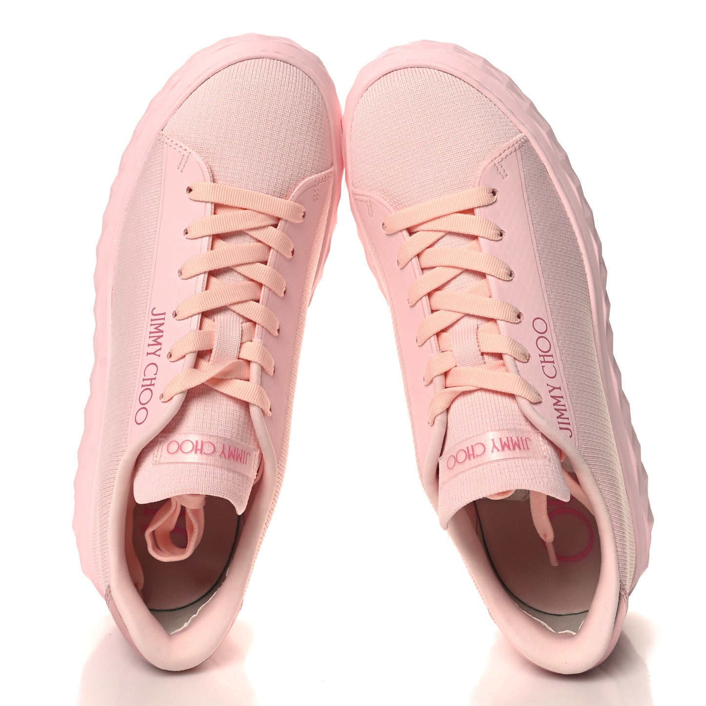 Nappa Diamond Light Platform Sneakers 39.5 Powder Pink