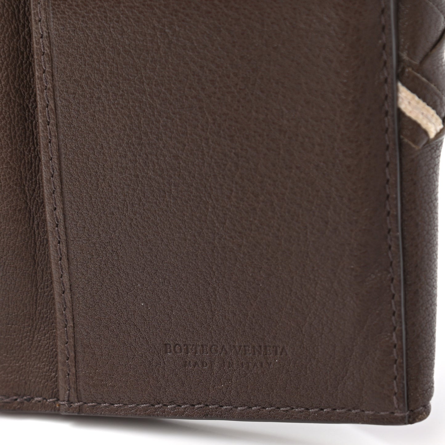 Nappa Intrecciato Continental Wallet Shadow
