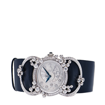 Audemars Piguet 18K White Gold Satin Diamond Mother of Pearl 29mm Millenary Precieuse Manual Winding Watch 77227BC.ZZ.A 007SU.01 2 of 8
