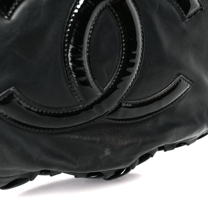 Chanel Calfskin Modern Chain Rhodoid Hobo Black 10 of 10