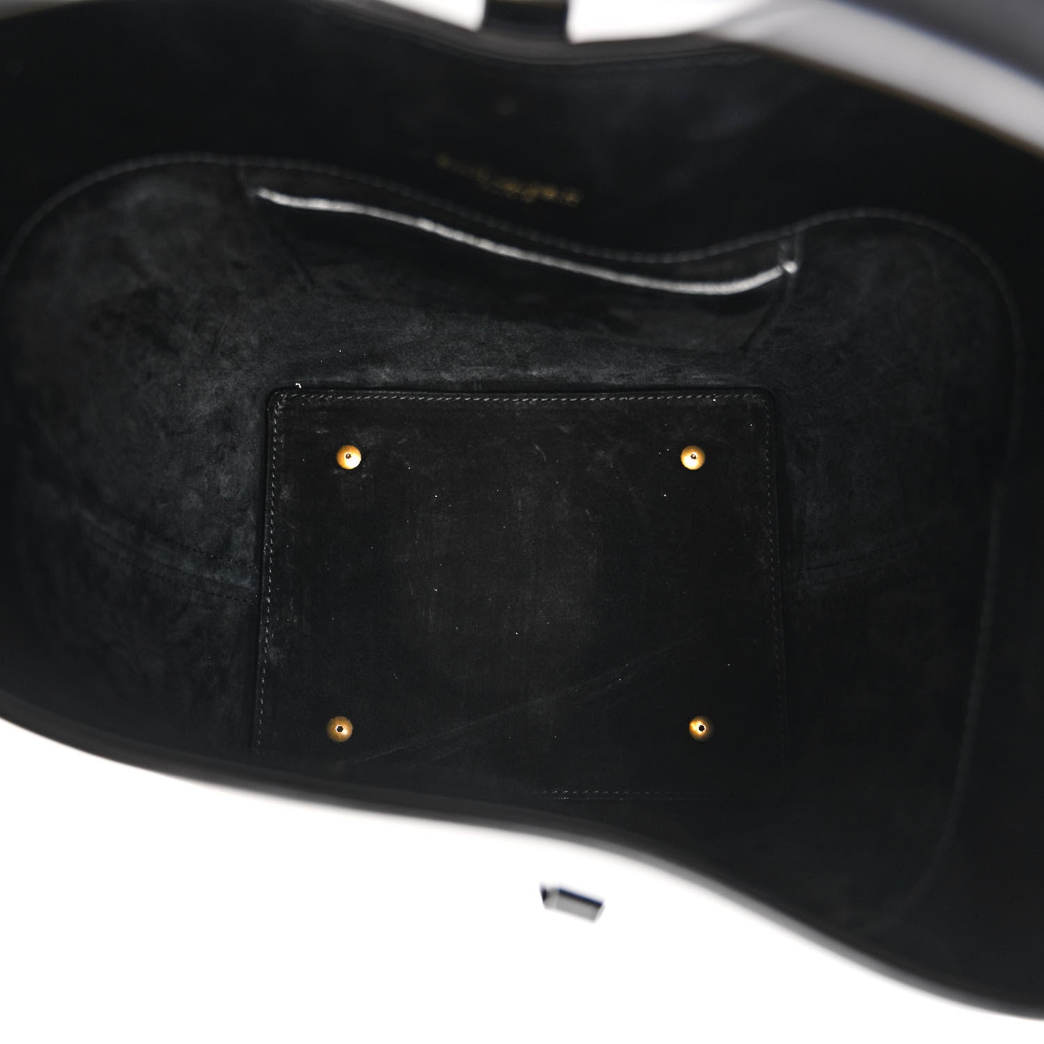 Saint Laurent Shiny Calfskin Le 37 Bucket Bag Black 5 of 9