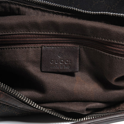 Gucci Monogram Medium Hobo Brown 7 of 8