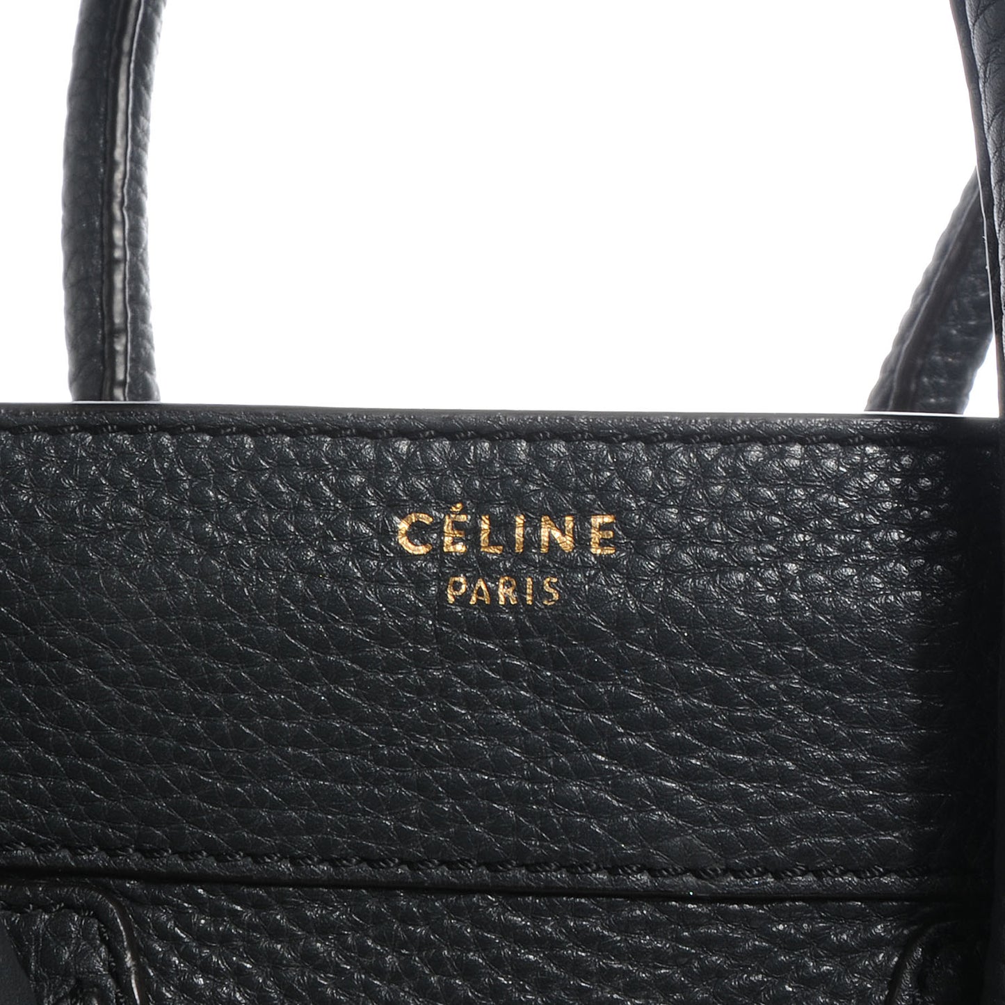 Pebbled Leather Mini Luggage Bag Anthracite