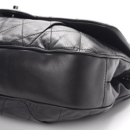 Chanel Calfskin Coco Pleats Flap Black 9 of 10