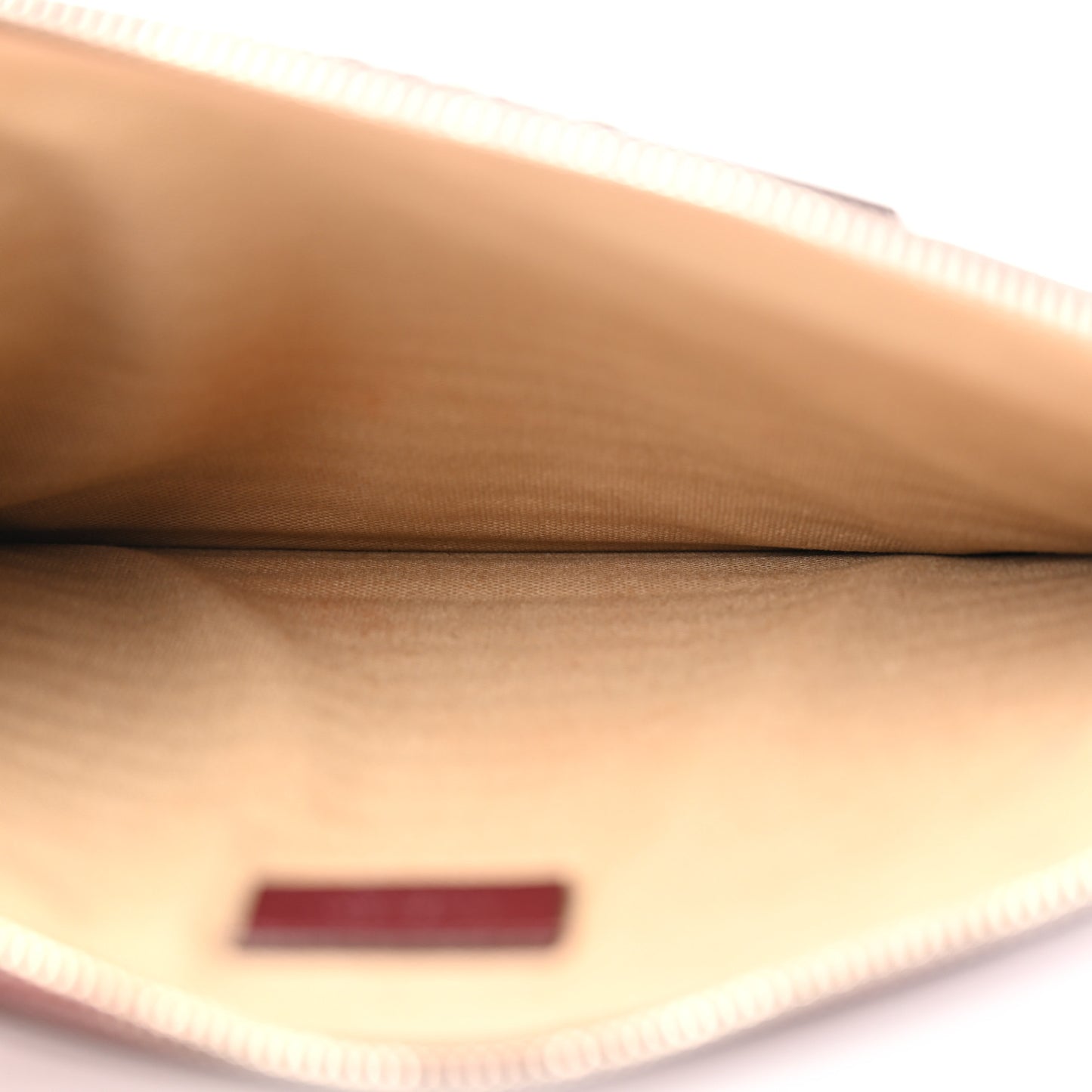 Calfskin Stitched Antigona Pouch Burgundy