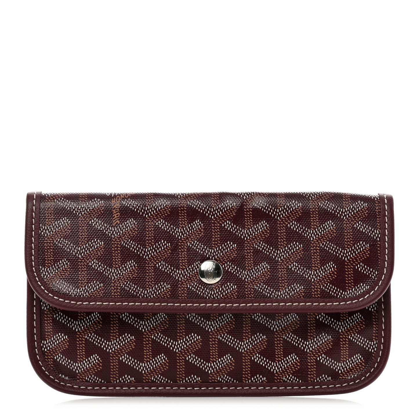 Goyardine Pouch Burgundy