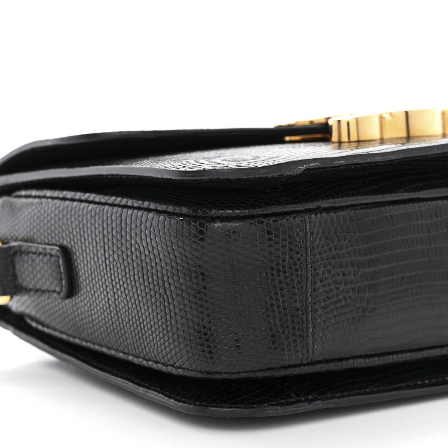 Celine Lizard Teen Triomphe Black 10 of 12