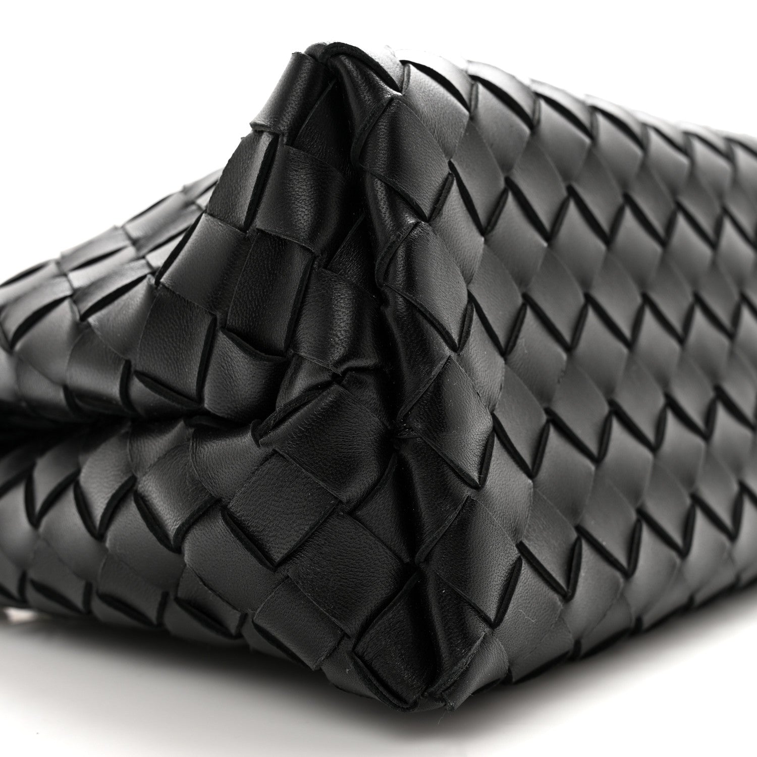 Bottega Veneta Nappa Intrecciato Small Andiamo With Chain Shoulder Bag Black 8 of 11